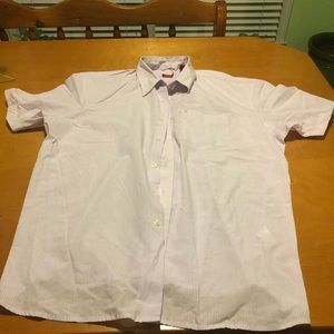 Shirt sleeve button down